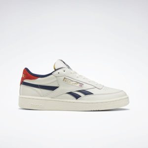 Reebok Club C Revenge Turnschuhe Herren - Navy/Rot - DE 280-JVA